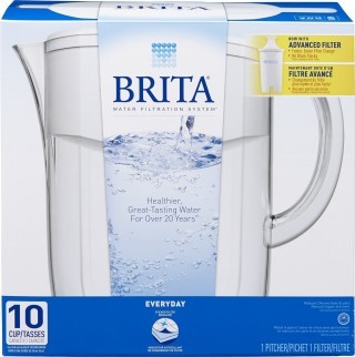 Brita Everyday Water Filter Pitcher, 10 Cup